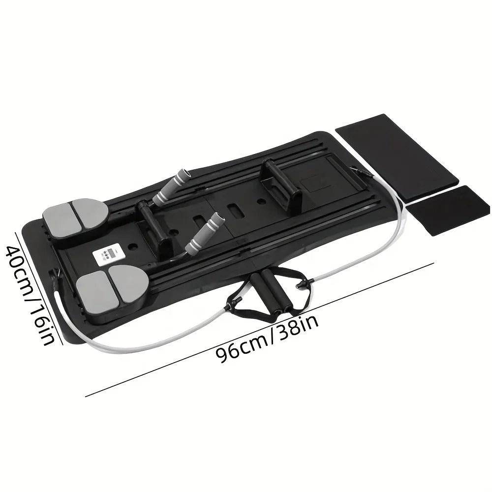 Çok Fonksiyonlu Karın ve Vücut Egzersiz Tahtası - Katlanabilir Pilates Aleti